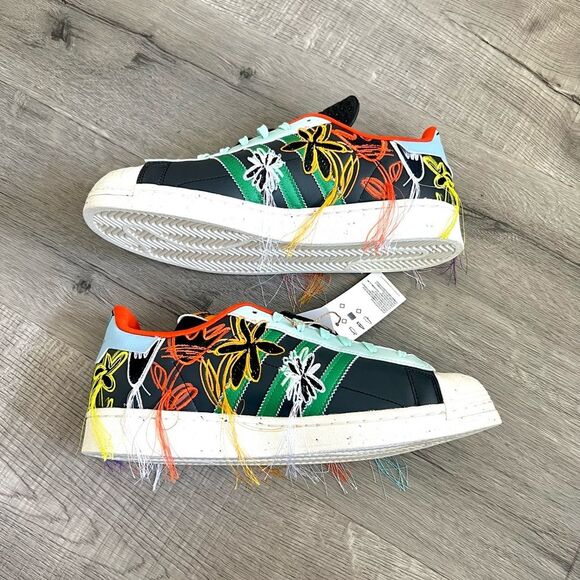 Adidas Superstar x Sean Wotherspoon Super Earth Men’s Sz 11.5-NEW! - Picture 5 of 12